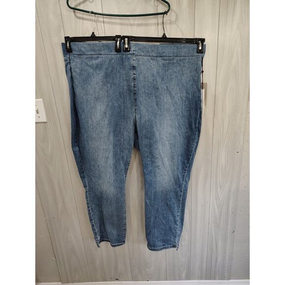NYDJ Alina Pull On Ankle Plus Size Jeans 28W Look Smaller Feel Amazing Liftxtuck - Picture 1 of 10